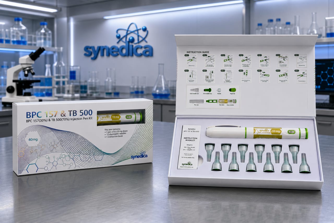 Synedica BPC-157 & TB-500 40mg Pen Synedica BPC-157 & TB-500 40mg Pen